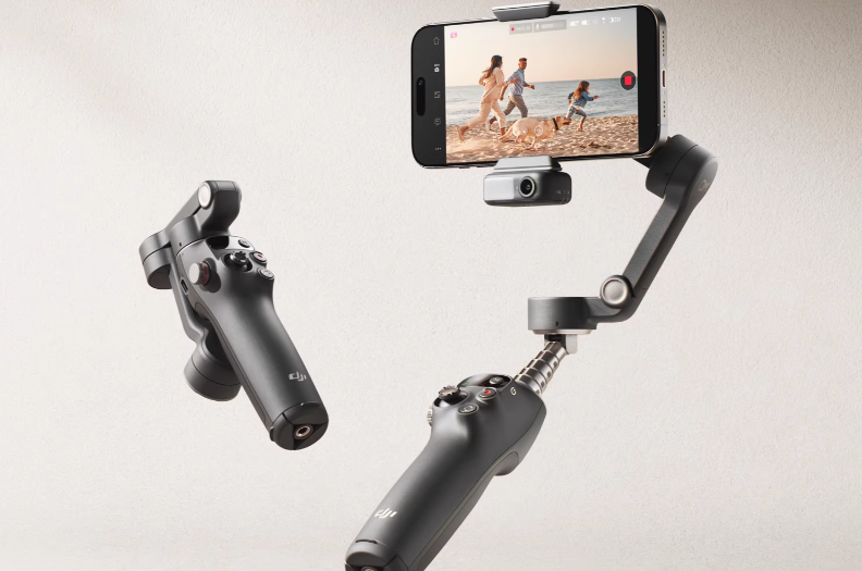 拍视频抖动怎么解决，大疆DJI Osmo Mobile 7P全场景跟拍手机稳定器-第1张图片-文巢好物